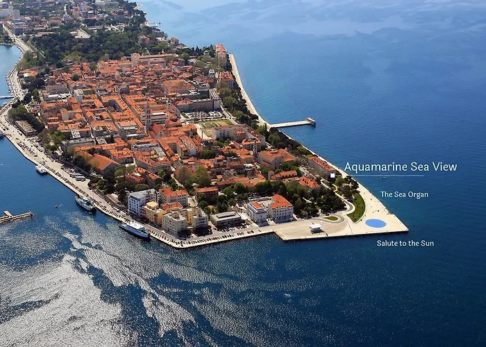 Aquamarine Sea View Daire Zadar